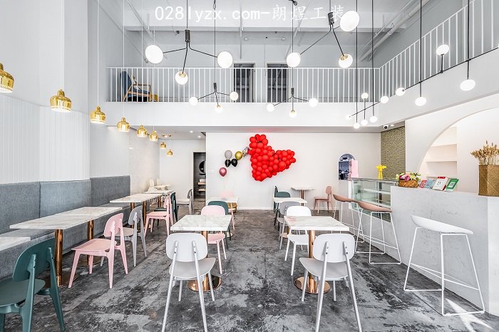 蛋糕店大廳設計效果