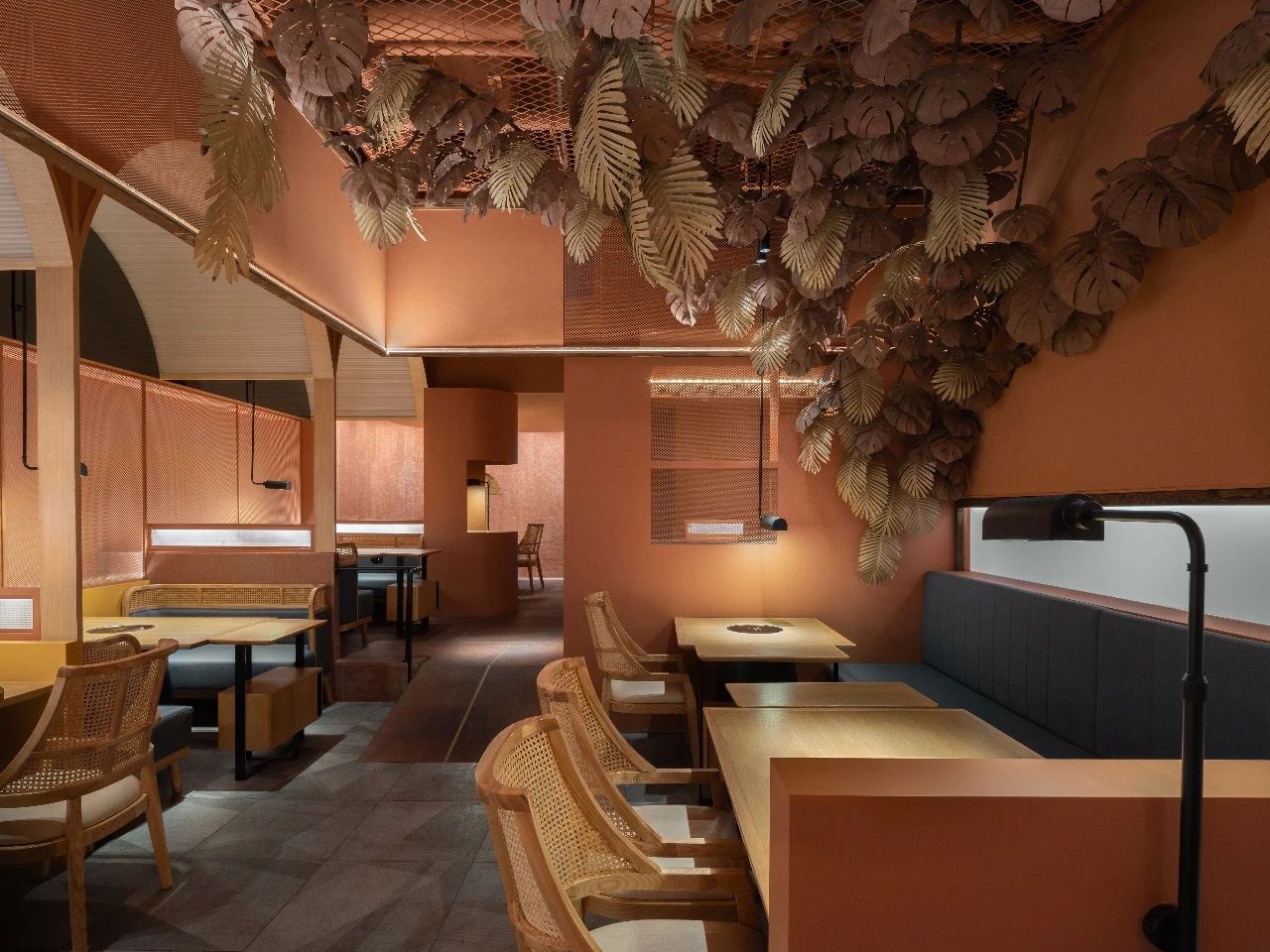 網(wǎng)紅火鍋店餐廳裝修設計效果圖