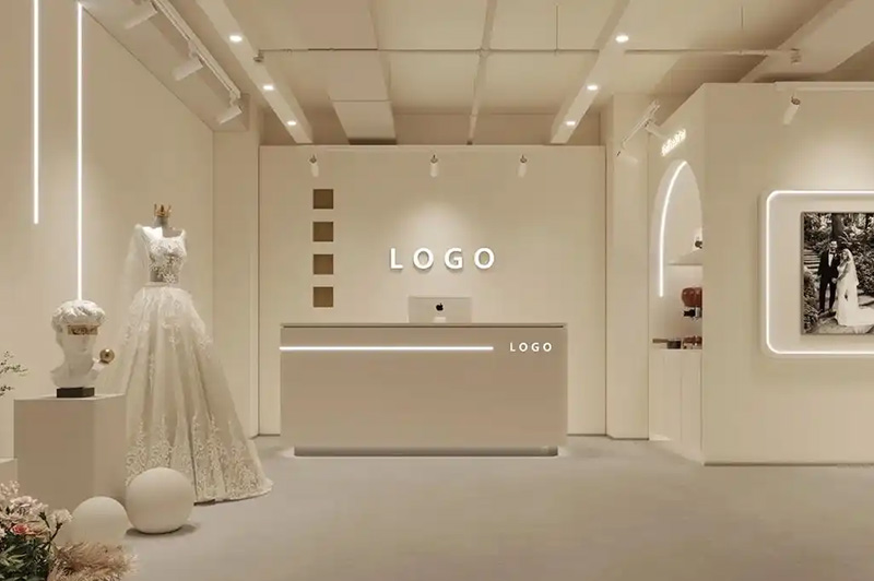 婚紗店燈光設計