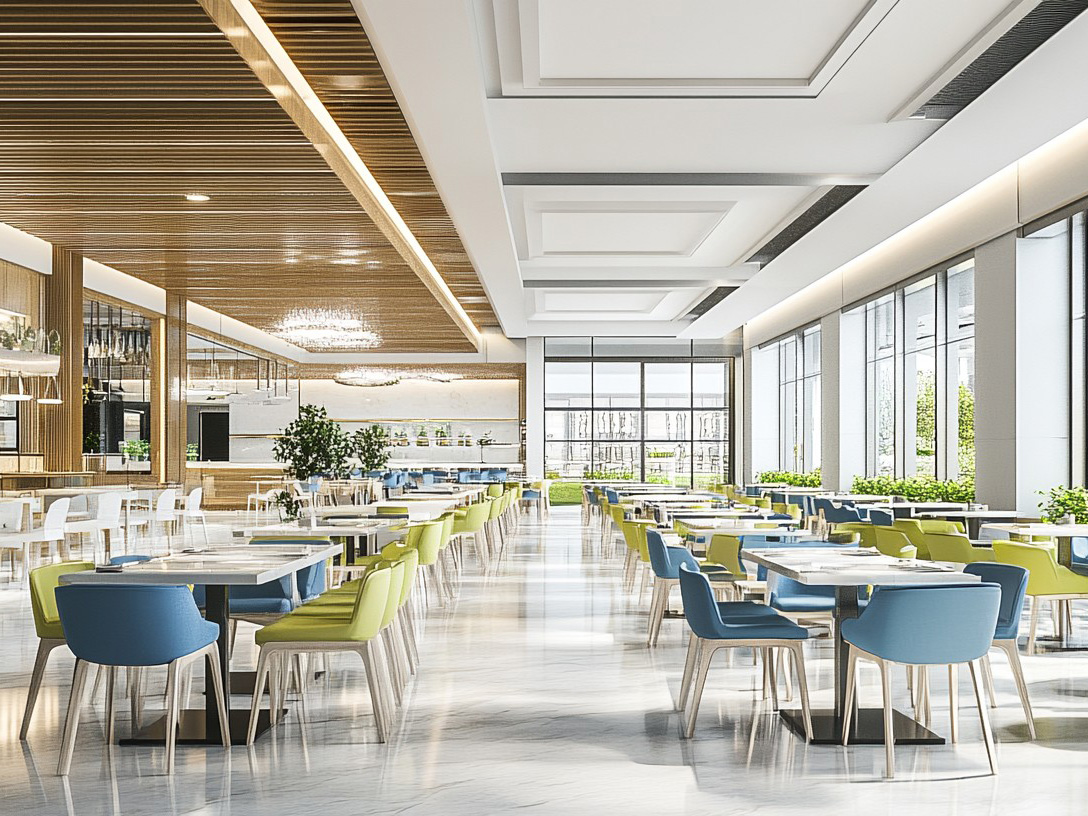 不同規模食堂裝修風格選擇建議