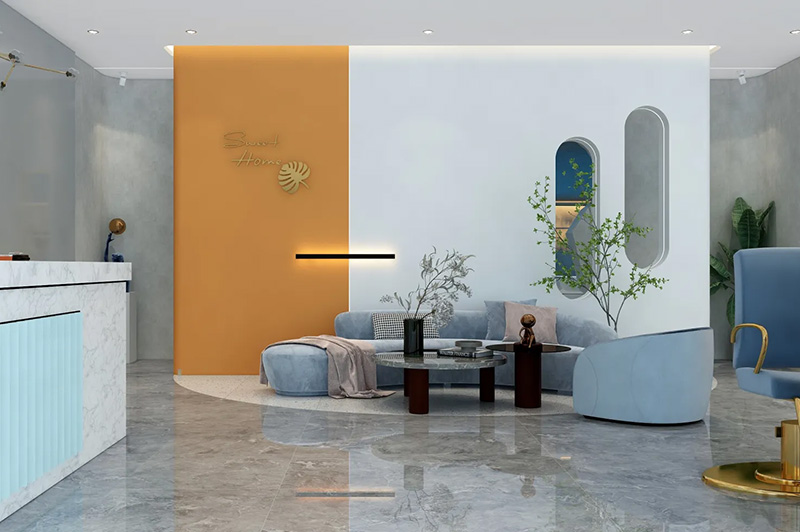 理發店裝修效果圖