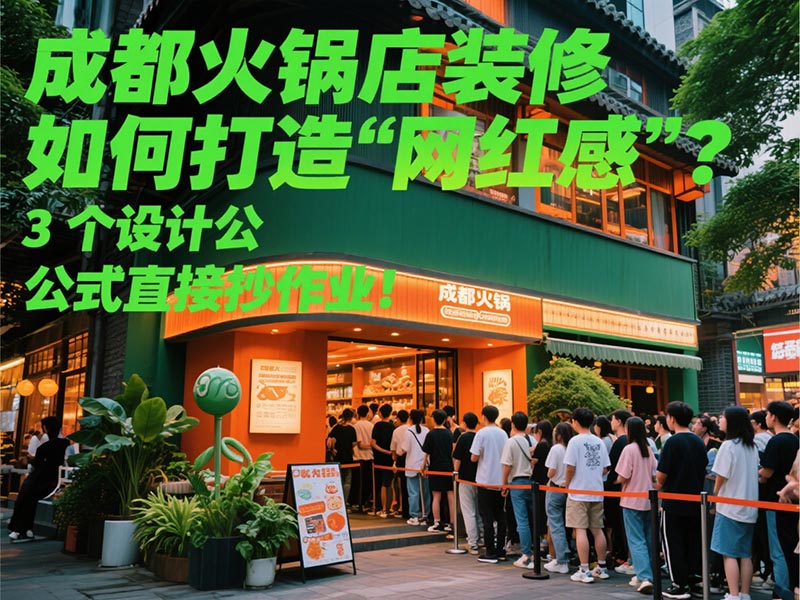 成都火鍋店裝修如何打造“網紅感”?3個設計公式直接抄作業!